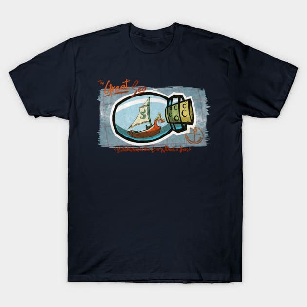 The Great Sea T-Shirt by TheChummel